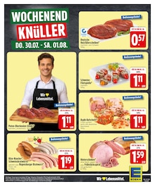 Bratwurst im EDEKA Prospekt "Wir lieben Lebensmittel." mit 32 Seiten (München)