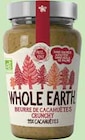 Beurre de cacahuètes crunchy bio - WHOLE EARTH dans le catalogue Intermarché