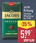 Krönung Angebote von Jacobs bei ALDI Nord Bünde für 5,99 €