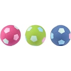 Jouet Chien - Flamingo Ballon de football latex x1 - Ø 6 cm - coloris aléatoire - FLAMINGO en promo chez Médor et Compagnie Jouet Chien - Flamingo Ballon de football latex x1 - Ø 6 cm - coloris aléatoire - FLAMINGO dans le catalogue Médor et Compagnie