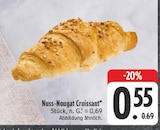 Nuss-Nougat Croissant bei EDEKA im Magdala Prospekt für 0,55 €