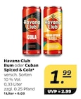 Rum oder Cuban Spiced & Cola im Angebot bei Netto mit dem Scottie in Potsdam Rum oder Cuban Spiced & Cola Angebote von Havana Club bei Netto mit dem Scottie Potsdam für 1,99 €
