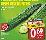 Salatgurken von Gut&Günstig für 0,69 € bei E center im Angebot Salatgurken von Gut&Günstig im aktuellen E center Prospekt