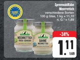 Aktuelles Meerrettich Angebot bei E center in Dresden ab 1,11 €