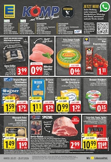 EDEKA Prospekt der Woche "Aktuelle Angebote" Seite 1, 20.07.2026 bis 25.07.2026 für Wesel Aktueller EDEKA Prospekt "Aktuelle Angebote" Seite 1 von 24 Seiten für Wesel