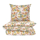 La parure de lit "Katia" - TEX HOME en promo chez Carrefour Boulogne-Billancourt à 20,99 €