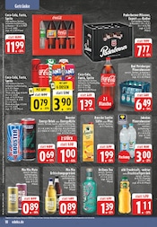 Cola im EDEKA Prospekt in Delbrück Aktueller EDEKA Prospekt mit Cola, "Aktuelle Angebote", Seite 18