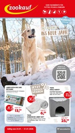 Aktueller Zookauf Prospekt mit Tierbedarf, "GUT VERSORGT INS NEUE JAHR!", Seite 1