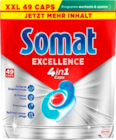 Excellence 4in1 Caps Angebote von Somat bei EDEKA Flensburg für 7,99 €