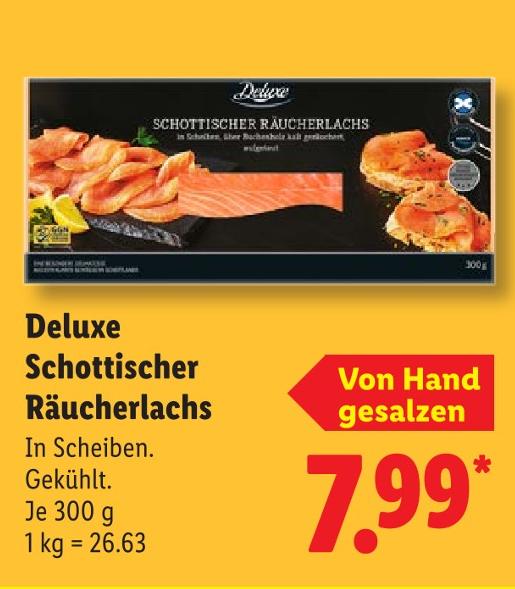 Schottischer Räucherlachs