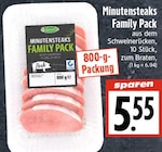 Minutensteaks Family Pack bei EDEKA im Schwalmstadt Prospekt für 5,55 €
