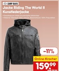 Jacke Riding The World II Kunstlederjacke Angebote von Camp David bei Netto Marken-Discount Kaiserslautern für 159,99 €