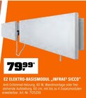 E2 Elektro-Basismodul „Infrae Sicco“ im OBI Prospekt E2 Elektro-Basismodul „Infrae Sicco“ von im aktuellen OBI Prospekt für 79,99 €