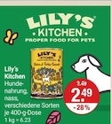 Hundenahrung, nass im V-Markt Prospekt Hundenahrung, nass von Lily's Kitchen im aktuellen V-Markt Prospekt für 2,49 €