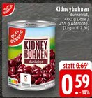 EDEKA - Kidneybohnen Angebot im Prospekt Kidneybohnen bei EDEKA im Prospekt "" für 0,59 €