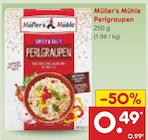 Perlgraupen von Müller's Mühle für 0,49 € bei Netto Marken-Discount im Angebot Perlgraupen von Müller's Mühle im aktuellen Netto Marken-Discount Prospekt
