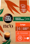 DOSETTES DE CAFÉ NEO LUNGO NESCAFÉ DOLCE GUSTO - NESCAFE - Auchan Supermarché à Sartrouville DOSETTES DE CAFÉ NEO LUNGO NESCAFÉ DOLCE GUSTO - NESCAFE en promo chez Auchan Supermarché Sartrouville à 3,99 €