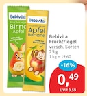 Fruchtriegel Birne Apfel von Bebivita im aktuellen budni Prospekt