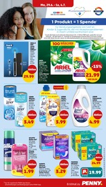 Aktueller Penny Prospekt mit Lenor, "Wer günstig will, muss Penny.", Seite 25
