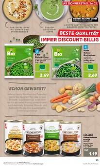 Bohnen im Kaufland Prospekt "Aktuelle Angebote" mit 70 Seiten (Dortmund)