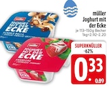 Joghurt mit der Ecke Angebote von müller bei EDEKA Heidenheim für 0,33 €