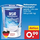 Naturjoghurt von Weihenstephan im aktuellen Netto Marken-Discount Prospekt