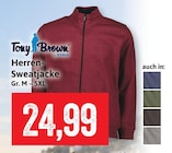 Herren-Sweatjacke Angebote von Tony Brown bei Kaufhaus Stolz Rostock für 24,99 €