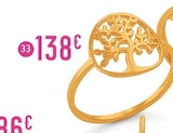 Promo bague, taille 54, or jaune 1,71 g à 138,00 € dans le catalogue E.Leclerc à Carcassonne