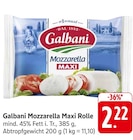 Mozzarella Maxi Rolle im Angebot bei EDEKA in Reutlingen Mozzarella Maxi Rolle Angebote von Galbani bei EDEKA Reutlingen für 2,22 €