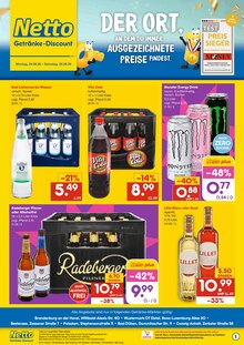 Aktueller Netto Marken-Discount Prospekt (Beetzseeheide, 2 Seiten zum blättern Netto Marken-Discount Prospekt DER ORT, AN DEM DU IMMER AUSGEZEICHNETE PREISE FINDEST. mit 2 Seiten