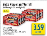 Power Cell Batterien Mignon AA Angebote von Gut & Günstig bei diska Zwickau für 3,59 €