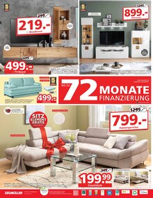 Fernseher im Segmüller Prospekt "Sitz Element Gratis" mit 6 Seiten (Mannheim)