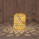 LED Solarleuchte Bambus Natur Angebote bei BBM Baumarkt Delmenhorst für 5,99 €