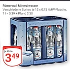 Aktuelles Mineralwasser Angebot bei GLOBUS in Bochum ab 3,49 €