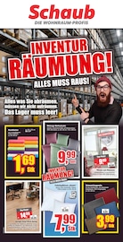 Aktueller Schaub Vertriebs GmbH Baumärkte Prospekt in Königsfeld und Umgebung, "INVENTUR RÄUMUNG!" mit 10 Seiten, 27.12.2025 - 13.01.2026