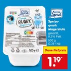 Aktuelle Quark Angebote bei Netto Marken-Discount in Wuppertal Aktuelles Speisequark Magerstufe Angebot bei Netto Marken-Discount in Wuppertal ab 1,19 €