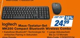 Maus-Tastatur-Set MK250 Compact Bluetooth Wireless Combo Angebote von Logitech bei expert Salzgitter für 24,99 €