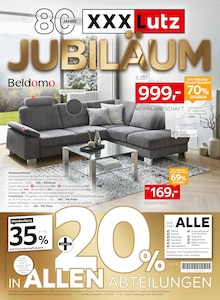 XXXLutz Möbelhäuser Wasbek Prospekt "JUBILÄUM" mit 36 Seiten