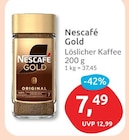 Gold Löslicher Kaffee von Nescafé für 7,49 € bei budni im Angebot Gold Löslicher Kaffee von Nescafé im aktuellen budni Prospekt