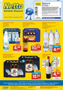Netto Marken-Discount Prospekt "DER ORT, AN DEM DU IMMER AUSGEZEICHNETE PREISE FINDEST." mit  Seiten (Glashütte)