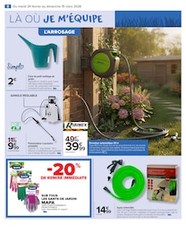 Prix et réduction Pulvérisateur dans le prospectus Carrefour Market en cours Offre Pulvérisateur dans le catalogue Carrefour Market du moment à la page 10