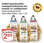 Speisekartoffeln im Angebot bei GLOBUS in Krefeld Speisekartoffeln Angebote von GLOBUS bei GLOBUS Krefeld für 2,69 €