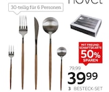Besteck-Set im XXXLutz Möbelhäuser Prospekt Besteck-Set „Wood“ von Novel im aktuellen XXXLutz Möbelhäuser Prospekt für 39,99 €