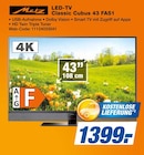 LED-TV Classic Cubus 43 FA51 im Angebot bei expert in Herten LED-TV Classic Cubus 43 FA51 Angebote von Metz bei expert Herten für 1.399,00 €