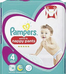 Couches-culottes bébé active fit - Casino Supermarchés à Élancourt Couches-culottes bébé active fit en promo chez Casino Supermarchés Élancourt à *0,00 €