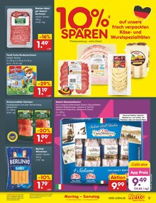 Wurst im aktuellen Netto Marken-Discount Prospekt (Rostock) Wurst im Netto Marken-Discount Prospekt "Aktuelle Angebote" mit 63 Seiten (Rostock)