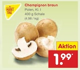 Champignon braun von Markttag für 1,99 € bei Netto Marken-Discount im Angebot Champignon braun von Markttag im aktuellen Netto Marken-Discount Prospekt