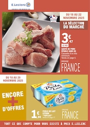 Prospectus E.Leclerc, "TOUT CE QUI COMPTE POUR VOUS EXISTE À PRIX E.LECLERC" à Maël-Carhaix et alentours, 32 pages, 18/11/2025 - 22/11/2025 Catalogue E.Leclerc "TOUT CE QUI COMPTE POUR VOUS EXISTE À PRIX E.LECLERC" à Maël-Carhaix et alentours, 32 pages, 18/11/2025 - 22/11/2025