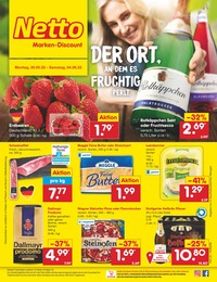 Netto Marken-Discount Prospekt für Wächtersbach mit 45 Seiten Netto Marken-Discount Prospekt für Wächtersbach: DER ORT, AN DEM ES FRUCHTIG PERLT., 45 Seiten, 30.05.2022 - 04.06.2022