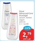 Advanced Care Duschgel von Dove für 2,79 € bei budni im Angebot Advanced Care Duschgel von Dove im aktuellen budni Prospekt